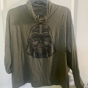 Disney parks Star Wars Darth Vader Glitter top 2x